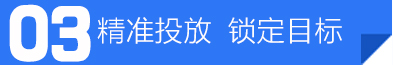 精準投放 鎖定目標